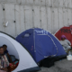 Obdachlose Flüchtlinge nach dem Brand auf Lesbos (Foto: NurPhoto / Grigoris Siamidis)
