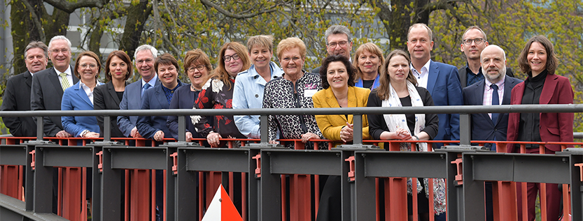 Mitglieder der 14. Integrationsministerkonferenz in Berlin (Foto: Thomas Platow)