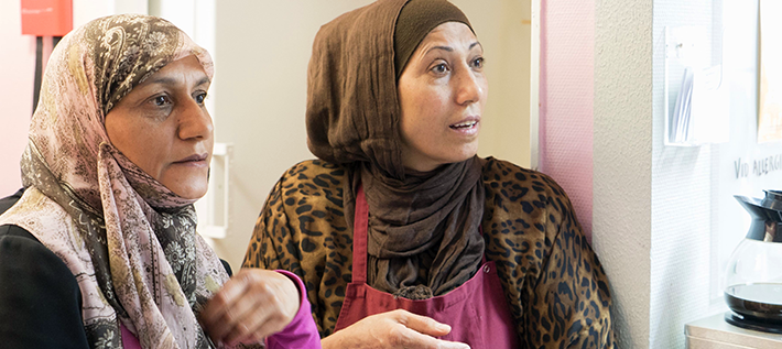 Integration von Frauen und Mädchen (Foto: picture alliance/dpa/Robert B. Fishman)