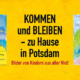 Kommen und Bleiben zeigt Kinderbilder von Kindern aus aller Welt