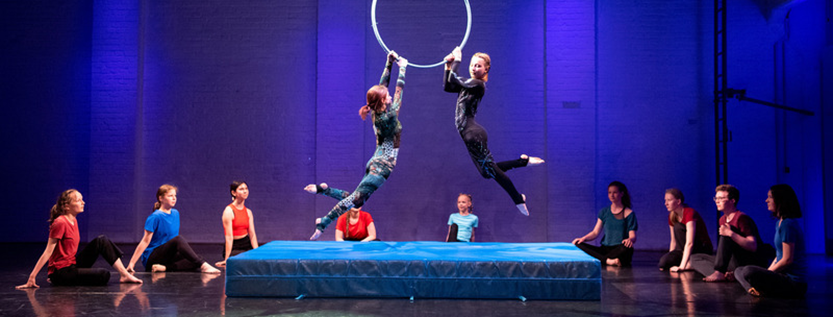 Ukrainisch-deutsches Zirkusprojekt in Potsdam (Foto: Stefan Gloede für circus-montelino.de)