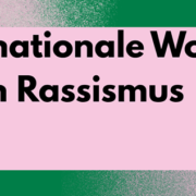 Logo der Internationalen Wochen gegen Rassismus