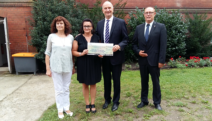 Lottomittelscheckübergabe in Peitz (Foto: brandenburg.de)