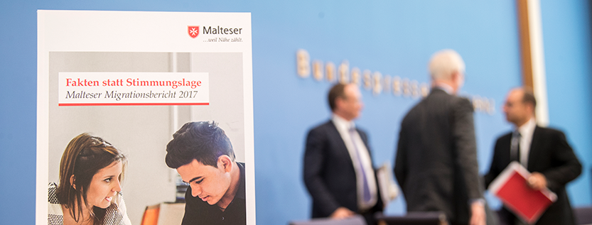 Malteser Migrationsbericht: Fakten statt Stimmungslage (Foto: malteser.de)